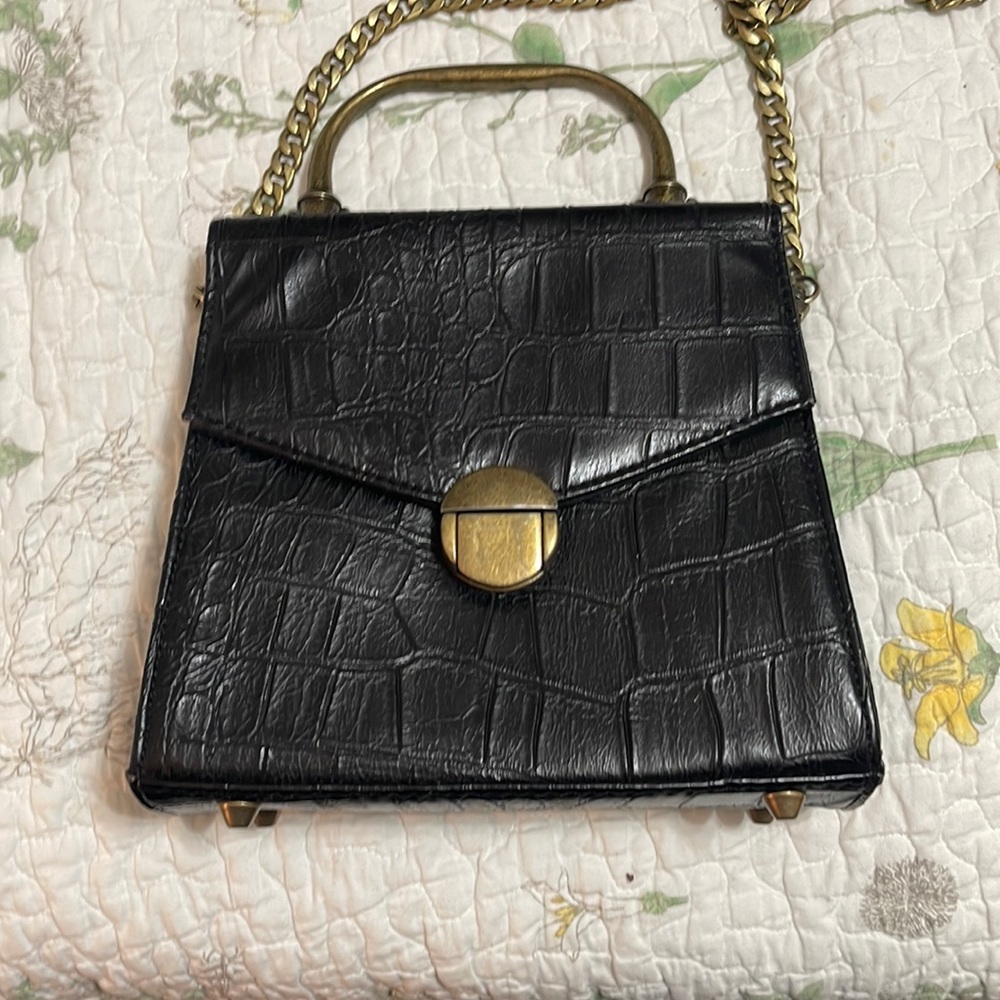 Vintage Deena and Ozzy Reptile Handbag